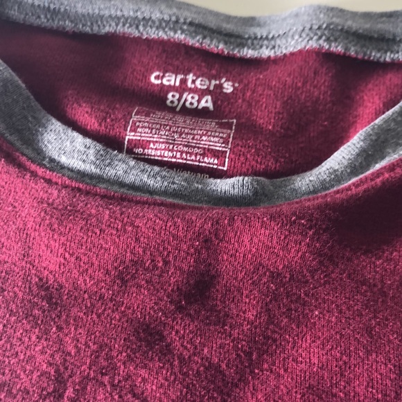 Carter’s Color Blocked LS w/pant Pajama Set - Picture 5 of 6